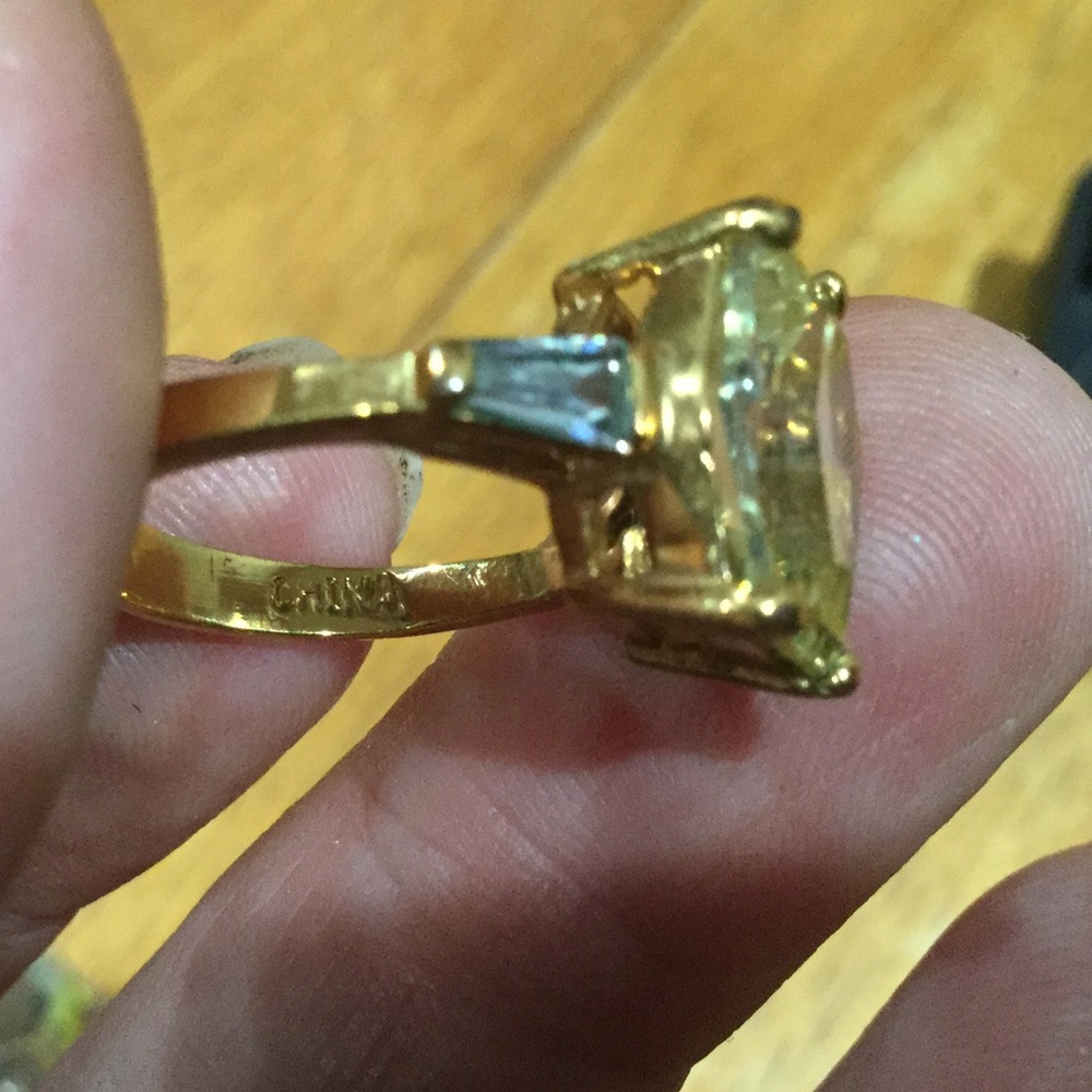Yellow Stone Ring - image 2